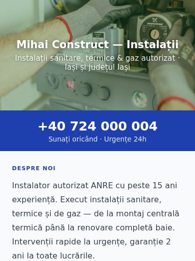 Instalator Meseras
