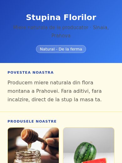 Producator Miere