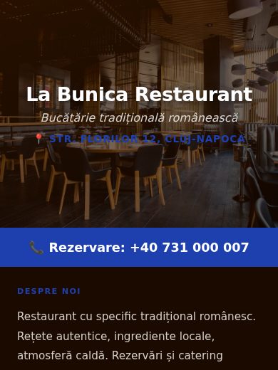 Restaurant Cafenea